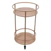 Chariot de service Art déco or rose – Table d'appoint et Voir les images du produit 8