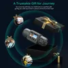 A dashcam is presented as a gift, with images of people in cars and gift boxes. Produktbild-Vorschau