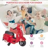 HOMCOM VESPA Moto électrique pour enfants Véhicules Voir les images du produit 4