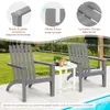 COSTWAY Sedia Adirondack, Sedia Adirondack in legno di Anteprima dell’immagine prodotto 3
