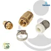 tecuro Saugfilter Set 1/2 Zoll - MS Fußventil mit Produktbild-Vorschau 3