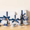 VANCASSO 4-tlg Tassen Set, Porzellan Espresso-Set, Produktbild-Vorschau 3