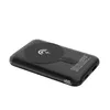 A black power bank with a wireless charging pad and a digital display showing '100%'. Produktbild-Vorschau