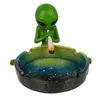 Grüner Alien-Aschenbecher mit einem Joint Produktbild-Vorschau 2