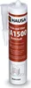 A tube of HAUSA Kamin Ofen Dichtstoff HA1500 sealant with its applicator nozzle. Produktbild-Vorschau