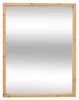 Specchio da parete - 34 x 44 cm - MDF/Bambù/Vetro - Cornice Anteprima dell’immagine prodotto 1