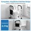 Verstellbarer klappbarer WC-Stützrahmen aus Aluminium, Produktbild-Vorschau 2