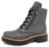 Rieker  Damenschuhe Stiefeletten Schnürer Stiefel Grau Productafbeelding-voorbeeld 1