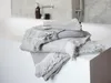 vtwonen Gästetuch Groove Anthracite 30x50 Set a 3 Stk grau Produktbild-Vorschau 3