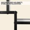 Puluomis Weinregal Wandregal mit RGB Beleuchtung 120cm MDF Produktbild-Vorschau 6