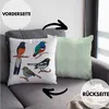 Trendation - Arten von Vögeln Vogel Deko-Kissen mit Füllung Produktbild-Vorschau 2