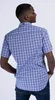 Camicia uomo manica corta slim fit HOLMBUSCH Navy/Ice M Anteprima dell’immagine prodotto 4