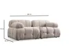 Hanah Home, Petite 2 - Cream, Ecksofa, BUCHENHOLZ / Produktbild-Vorschau 7