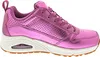 A side view of a pink Skechers sneaker. Voir les images du produit