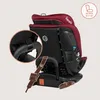A close-up view of a car seat, highlighting its ISOFIX feature and straps. Voir les images du produit