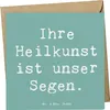 Mr. & Mrs. Panda Grußkarte Spruch Arzt Segen - Meeresbrise Produktbild-Vorschau 1
