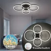 ZMH Plafoniera LED 78W Dimmerabile con Telecomando 5 Anelli Anteprima dell’immagine prodotto 5