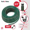 KOTARBAU® Zahradní hadice, 3/4 palce, 50 metrů, čtyřvrstvá, Náhled obrázku produktu 5
