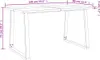 vidaXL Jídelní stůl Tree Edge 140x80x75 cm Masivní dřevo Náhled obrázku produktu 8