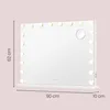 SONGMICS Kosmetikspiegel mit Beleuchtung, 15 LEDs, Dimmbar, Produktbild-Vorschau 15