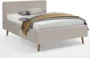 Bett Dalila 140x200cm Teddystoff - beige Produktbild-Vorschau 5