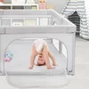 Baby Laufgitter mit 50 Kugel 205x147x66cm Aktivitätszentrum Produktbild-Vorschau 9
