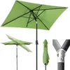 Sekey Sonnenschirm Balkon Gartenschirm Marktschirm  140×210 Produktbild-Vorschau 1