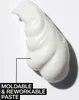 A dollop of white hair paste is shown against a white background, with text overlay indicating its features. Náhľad obrázku produktu