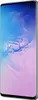 A side view of a Samsung Galaxy S10 smartphone with a colorful wallpaper. Produktbild-Vorschau