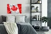 MuchoWow® Poster Nahaufnahme der Flagge von Kanada 60x40 cm Produktbild-Vorschau 4