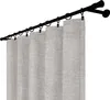 Blickdichte Gardine Kräuselband, Maße: 140x240 cm, Farbe: Produktbild-Vorschau 1