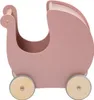 Sebra Holzpuppenwagen Blossom Pink | Puppenwagen Produktbild-Vorschau 1