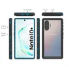 Diagram showing different views and features of a phone case. Produktbild-Vorschau