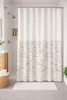 Textil-Duschvorhang Relax braun grau BxH 180x200cm Produktbild-Vorschau 2