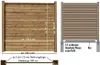 Sichtschutzzaun aus Kiefernholz KDI Holzzaun Sichtschutz Produktbild-Vorschau 4