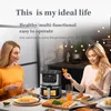 7L Heißluftfritteuse, 1400 W Heißluftfritteuse, 9 Produktbild-Vorschau 3