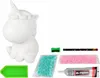 LEAN Toys 15626 DIY-Bausatz für ein Diamant-Einhorn, blau Produktbild-Vorschau 1