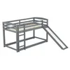 STILVORA Etagenbett 90x200 mit Rutsche und Produktbild-Vorschau 6