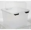 23x Scharnierbox 26L 40x40x27cm Transparent Deckel Produktbild-Vorschau 7