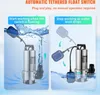 Pompa sommergibile 1300W Pompa per acque reflue 230V Pompa Anteprima dell’immagine prodotto 5
