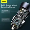 Baseus Schnelles Autoladegerät 2X Usb 40W + Usb Typ C Kabel Produktbild-Vorschau 28