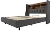 Lit Sweiko 160x200 cm Lit suspendu avec éclairage LED, tête Voir les images du produit 17