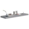 vidaXL Schwebende Wandregale 2 Stk. Grau 90x23,5x3,8cm MDF Produktbild-Vorschau 10