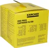 A yellow cardboard box packaging for a Kärcher one-piece cartridge filter. Anteprima dell’immagine prodotto