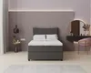 Boxspringbett, 120cm x 200cm, Grau, mit Bettkasten, Produktbild-Vorschau 3