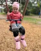 HECKBO Baby Regenfüßlinge Füßlinge mit Vlies Regenbogen Produktbild-Vorschau 8