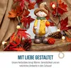 Dekofigur Maiskind mit Kürbis – Herbstdeko aus Keramik 21 Produktbild-Vorschau 5
