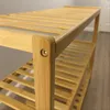 BEGRYF Schuhregal aus Bambus 3 Ebenen 70 cm Schuhablage Produktbild-Vorschau 6