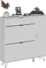 Schuhschrank Vicco Helge Weiß 108 x 107.5 cm, Model 54243 Produktbild-Vorschau 6