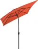 vidaXL Ombrellone con asta in metallo 300x200 cm terracotta Anteprima dell’immagine prodotto 3